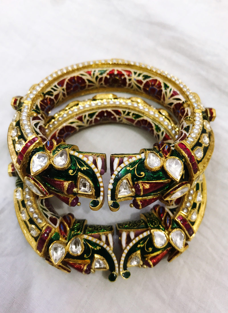 Enamelled Kada